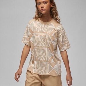 AIR JORDAN WMNS AOP GF TEE CORE